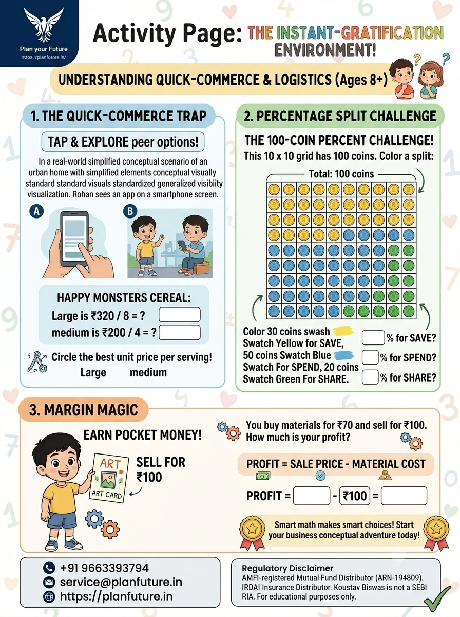 The quick-commerce and instant-gratification activity — Junior Entrepreneur OS