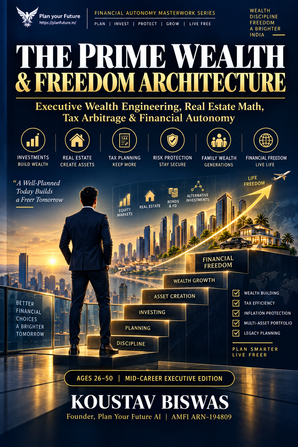Front cover of The Prime Wealth & Freedom Architecture — Ages 25–50