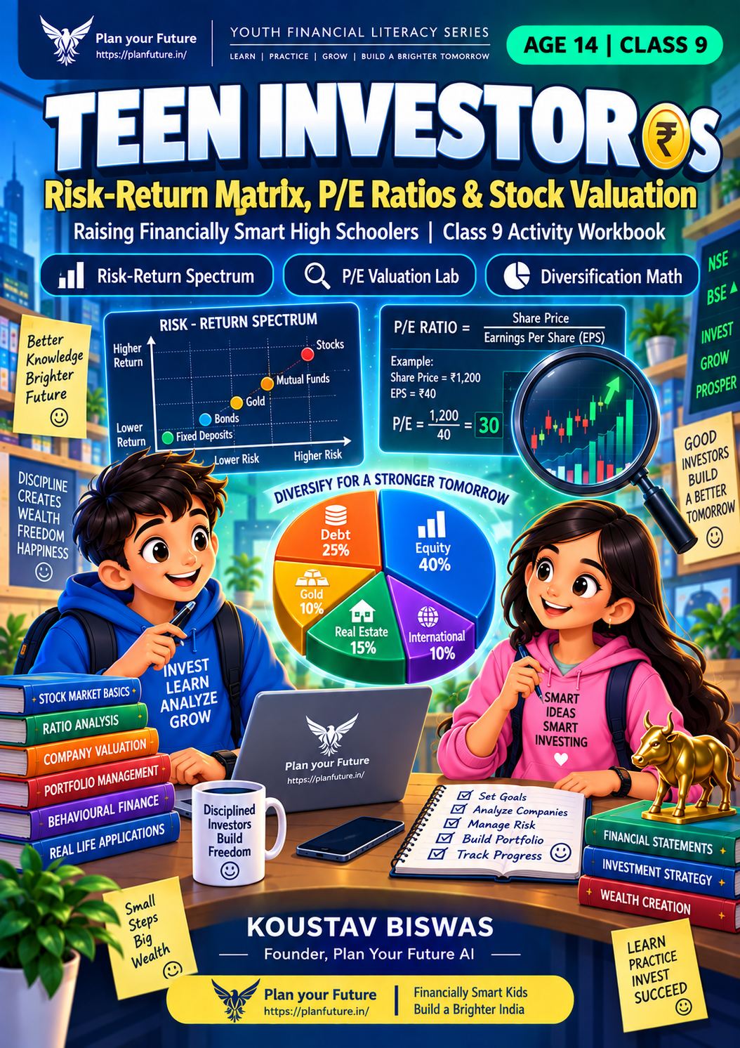 Front cover of Teen Investor OS — Age 14