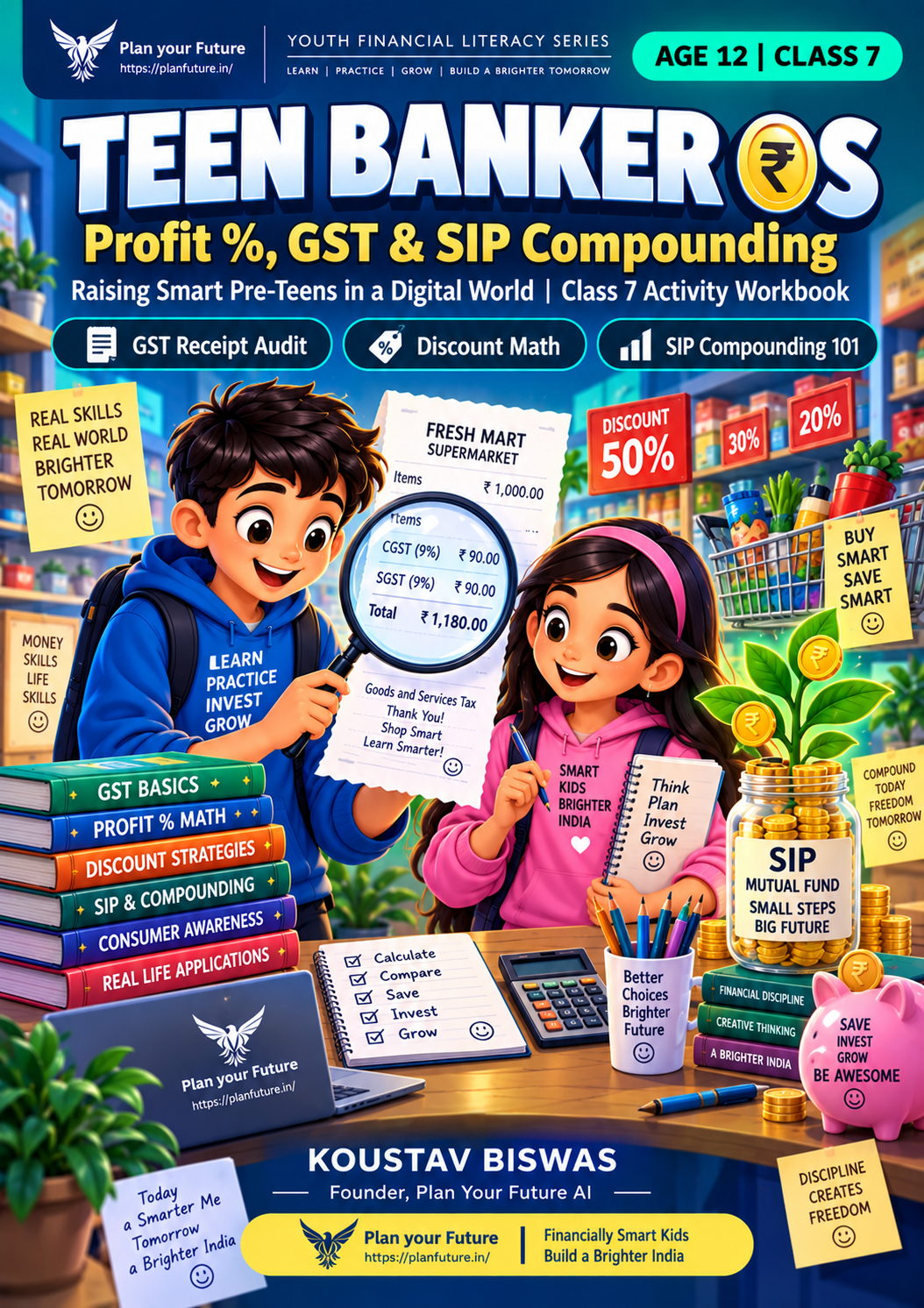 Front cover of Pre-Teen Wealth and Consumer Analyst — Age 12